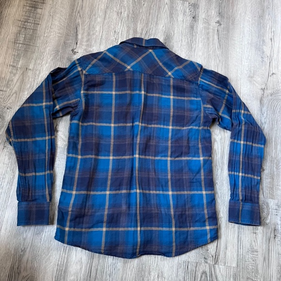 Ariat Harland Retro Fit Pearl Snap Western Rodeo Plaid Cowboy Shirt Medium - Picture 9 of 9